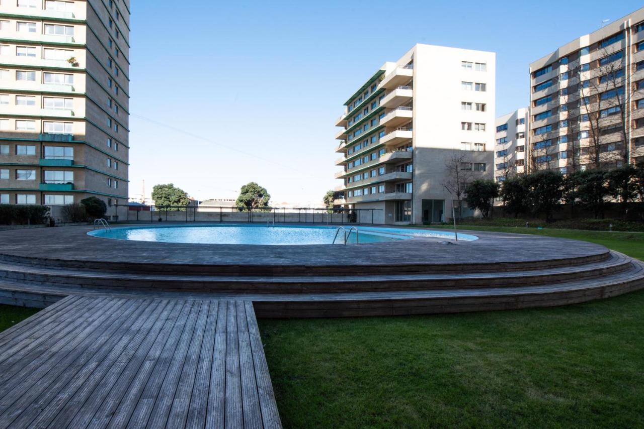 Apartament Em Condominio Com Piscina ماتوسينهوس المظهر الخارجي الصورة
